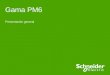 Gama PM6 Presentación general. PM6 - Schneider Electric - 2011 2 Índice ●Descripción ●Utilización ●Propuesta de distribución aérea ●Configuraciones ●Componentes
