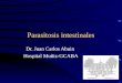Parasitosis intestinales Dr. Juan Carlos Abuin Hospital Muñiz-GCABA