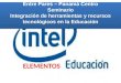 Entre Pares – Panamá Centro Seminario Integración de herramientas y recursos tecnológicos en la Educación ELEMENTOS