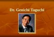 Dr. Genichi Taguchi. El sistema integrado de Ingeniería de Calidad del Dr. Genichi Taguchi es uno de los grandes logros en ingeniería del siglo XX. Ha