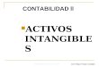 ACTIVOS INTANGIBLES Universidad Nacional de Lujan Cdor Miguel Ángel Castiglia CONTABILIDAD ll