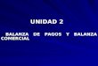 UNIDAD 2 BALANZA DE PAGOS Y BALANZA COMERCIAL BALANZA DE PAGOS Y BALANZA COMERCIAL