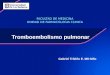 Tromboembolismo pulmonar Gabriel Tribiño E. MD MSc FACULTAD DE MEDICINA UNIDAD DE FARMACOLOGIA CLINICA