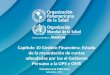 0 Capitulo 10 Gestión Financiera: Estado de la recaudación de cuotas adeudadas por los el Gobierno Peruano a la OPS y OMS Transferencia PWR Perú Setiembre,