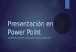 Presentación en Power Point DESARROLLADO POR: GUILLERMO VERDUGO BASTIAS