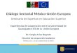 Experiencias de Cooperación entre la Universidad de Guanajuato e IES de la Unión Europea Dr. Sergio Arias Negrete Dirección de Cooperación Académica México,