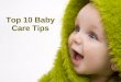 Top 10 Baby Care Tips