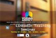 LinkedIn Training Seminar by Matt Lynch Perth Social Media Marketing Specia