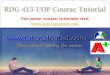 RDG 415 UOP Course Tutorial / Tutorialoutlet