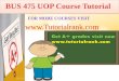 BUS 475 UOP Course Tutorial/TutorialRank