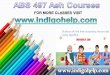 ABS 497 ASH Courses/IndigoHelp