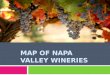 Map of Napa Valley Wineries
