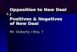 Opposition to New Deal /  Positives & Negatives of New Deal
