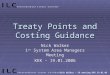 Treaty Points and Costing Guidance