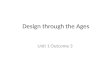 Design through the Ages