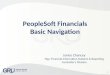 PeopleSoft Financials Basic Navigation