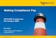 Making Compliance Pay