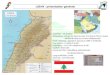 LIBAN : présentation générale