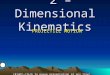 2 – Dimensional Kinematics