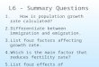 L6 - Summary Questions
