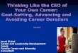 Janet Bickel Career and Leadership Development Coach  Faculty Career and Diversity Consultant