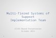 Multi-Tiered Systems of Support Implementation Team