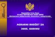 Republika Crna Gora VLADA REPUBLIKE CRNE GORE Ministarstvo poljoprivrede, šumarstva i vodoprivrede