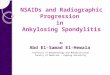NSAIDs and Radiographic Progression  in  Ankylosing Spondylitis