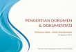 Pengertian Dokumen & Dokumentasi