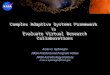 Complex Adaptive Systems Framework  to Evaluate Virtual Research Collaborations