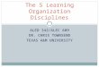 The 5 Learning Organization Disciplines