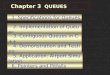Chapter 3  QUEUES