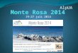 Monte Rosa 2014