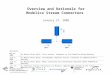 Overview and Rationale for Modelica Stream Connectors  January 27, 2009