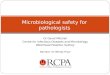Microbiological safety for pathologists