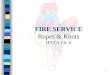 FIRE SERVICE Ropes & Knots IFSTA Ch. 6