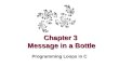 Chapter 3  Message in a Bottle
