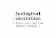 Ecological Sanitation