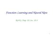 Function Learning and Neural Nets R&N: Chap. 20, Sec. 20.5