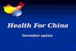 Health For China
