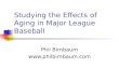 Studying the Effects of Aging in Major League Baseball