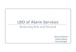 LBO of Alarm Services