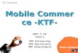 Mobile Commerce -KTF-