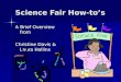 Science Fair How-to’s
