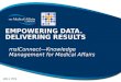 EMPOWERING DATA. DELIVERING RESULTS