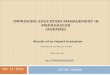 Improving Education Management  in Madagascar ( agemad )