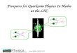 Prospects for Quarkonia Physics In Media at the LHC