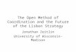 The Open Method of Coordination and the Future of the Lisbon Strategy