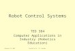 Robot Control Systems