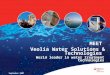 World leader in water treatment technologies